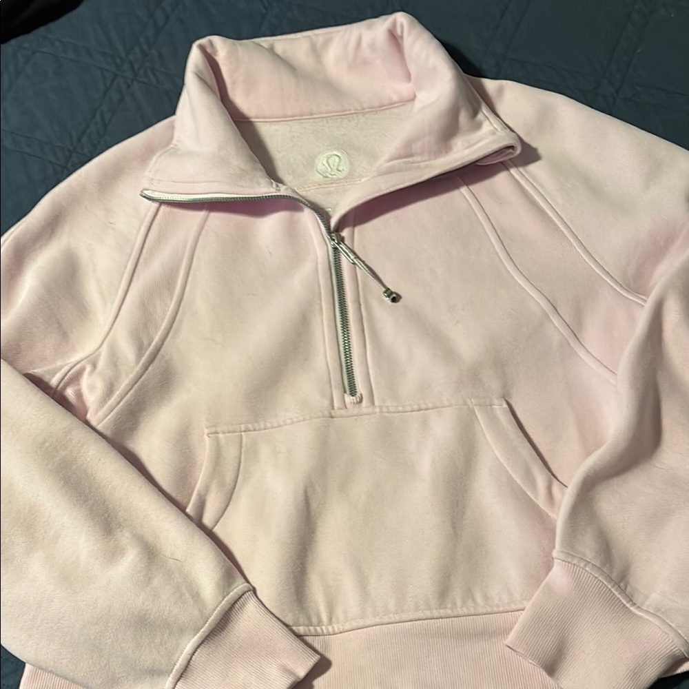 Peloton lululemon scuba 1/2 zip